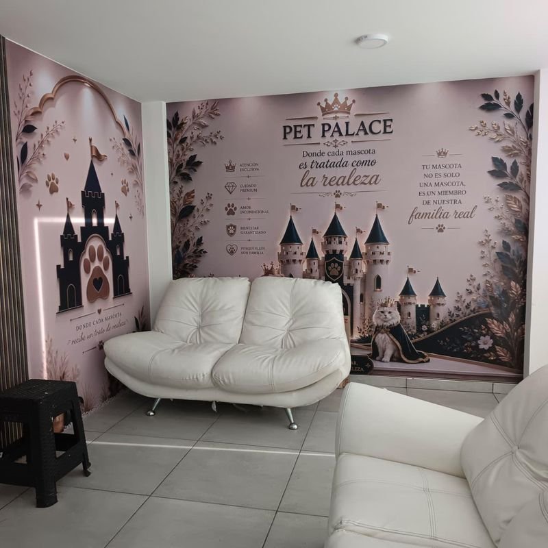Decoración de interiores: Vinilo de pared personalizado · Veterinaria